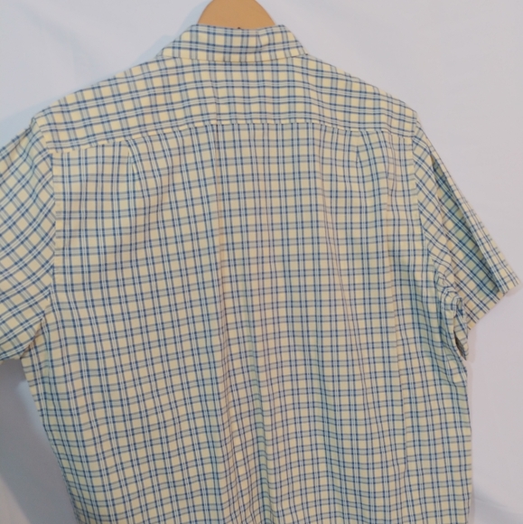 L.L. Bean Mens Large Button Up Plaid - Picture 2 of 4